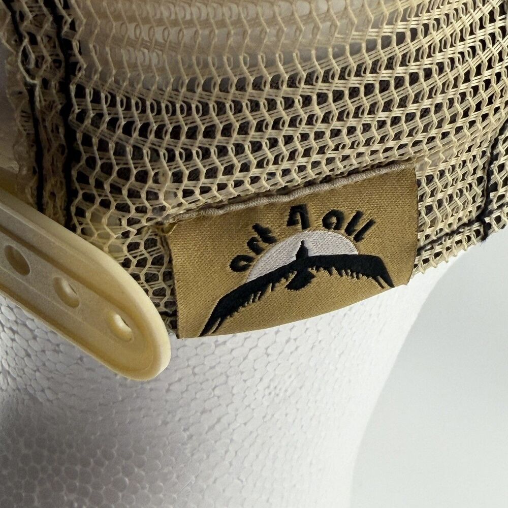 Art 4 All Abby Paffrath Collection Jackson Hole Trucker Hat Sunrise River Used - Picture 13 of 14